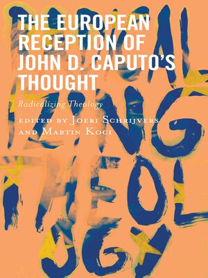 cover image of The European Reception of John D. Caputo's Thought